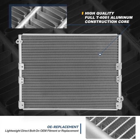 Auto Dynasty Air Conditioning A/C Condenser Compatible with 1996-2002 Toyota 4Runner, Aluminum AC Condenser Replacement DPI 4744, TO3030154 in Saudi Arabia