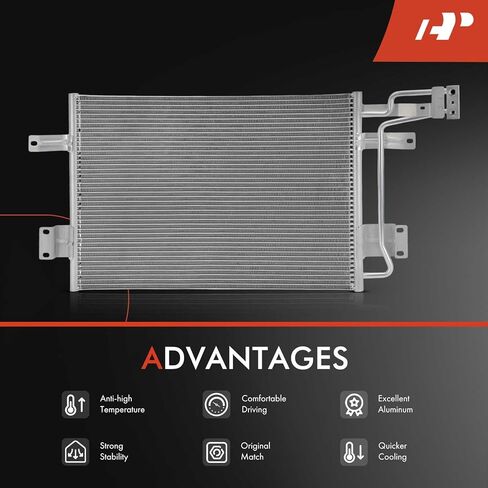 A-Premium Air Conditioning A/C Condenser Compatible with Dodge Dakota 1987-1993 in Saudi Arabia