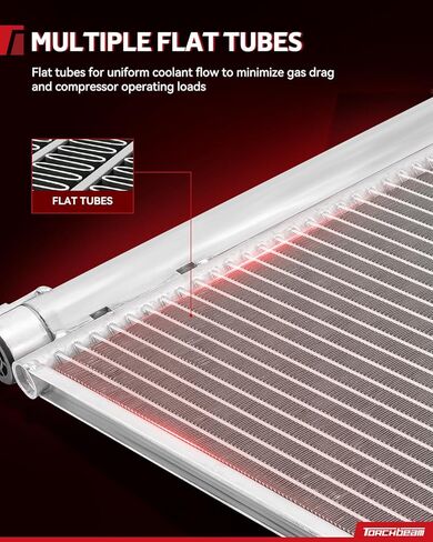 Torchbeam AC Air Conditioner Condenser for 2009-2018 Toyota Corolla,2009-2013 Matrix,2011-2016 Scion tC,2008-2015 xB,2009-2010 Pontiac Vibe,A/C Condenser Replace#3686,8845002330,8845012280,TO3030312 in Saudi Arabia