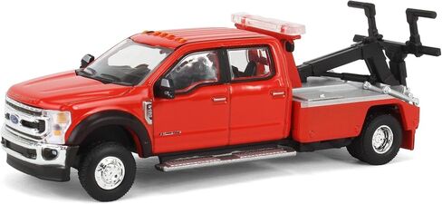 Truck 1/64 2020 F-450 Super Duty Dually with Wrecker Bed Red Exclusive 51398-B in Kuwait