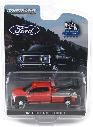Truck 1/64 2020 F-450 Super Duty Dually with Wrecker Bed Red Exclusive 51398-B in Kuwait