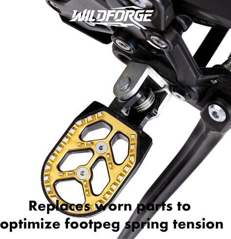 مجموعة أدوات مسامير بدواسة الدراجة الترابية مكونة من 2 - ملحقات أوتاد قدم الدراجة - بدائل الدراجة الكهربائية على الطرق الوعرة لـ Sur-ron Light Bee S/X / X160 / X260 in Kuwait