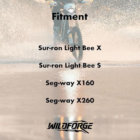 مجموعة أدوات مسامير بدواسة الدراجة الترابية مكونة من 2 - ملحقات أوتاد قدم الدراجة - بدائل الدراجة الكهربائية على الطرق الوعرة لـ Sur-ron Light Bee S/X / X160 / X260 in Kuwait