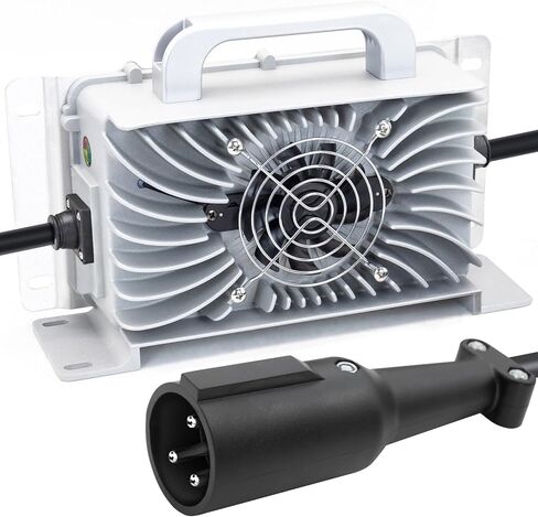 48V 15 AMP Golf Cart Waterproof Battery Charger for 48 Volt Yamaha G29 Drive & Drive 2 Golf Carts in Kuwait