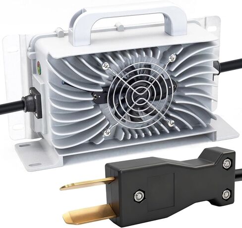 48V 15 AMP Golf Cart Waterproof Battery Charger for 48 Volt Yamaha G29 Drive & Drive 2 Golf Carts in Kuwait