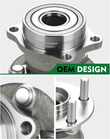 Set of 2 Rear Wheel Bearing and Hub Assembly with 5-Lug Fit for:-Toyota 86 2017-2020, for:-Subaru Outback Legacy 2010-2014, Forester 2009-2013, Impreza 2008-2014 for:-Scion FR-S OE# 512401 in Saudi Arabia