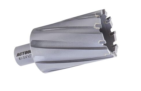 ACTOOL 1-9/16'' Diameter x 2'' Depth of Cut Carbide Tipped TCT ANNULAR Cutter with 3/4'' Weldon Shank in Saudi Arabia