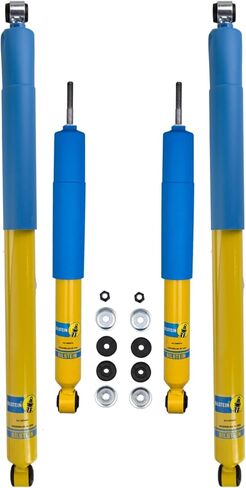 Bilstein 4600 Series 24-185981 24-186674 Set of Front & Rear Monotube Shocks fits 2005-2016 F250 F350 Super Duty 4WD - Fade Free Performance in Saudi Arabia