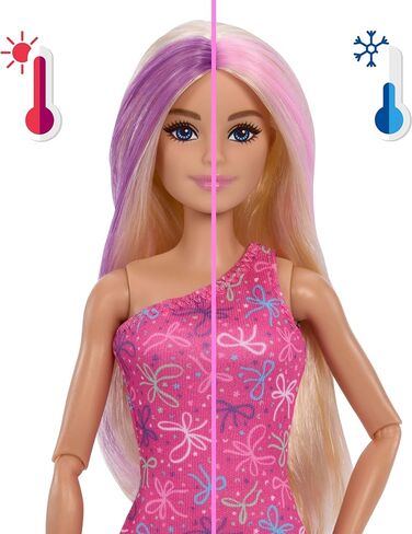 Barbie Rise & Surprise Doll & Accessories, Pet Birthday Series with 12 Surprises Including Slide & Color-Change Activity (Styles May Vary) in Saudi Arabia