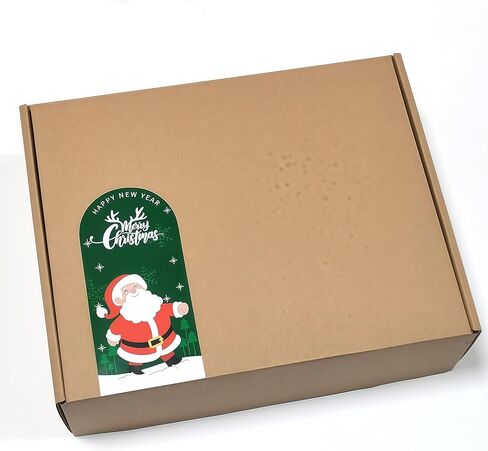 50PCS Christmas Stickers for Gifts - Merry Christmas Seal Labels for Gift Wrapping, Boxes, Cards & Party Decorations, Red in Saudi Arabia