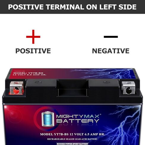 Mighty Max Battery YT7B-BS 12V 6.5AH Replacement Battery for Suzuki DRZ400 S 02-03 in Saudi Arabia