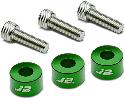 Pack of Engineering Aluminum Engine Ignition Distributor Metric Cup Washer+Bolt Kit Black Compatible with Honda/Acura in Saudi Arabia