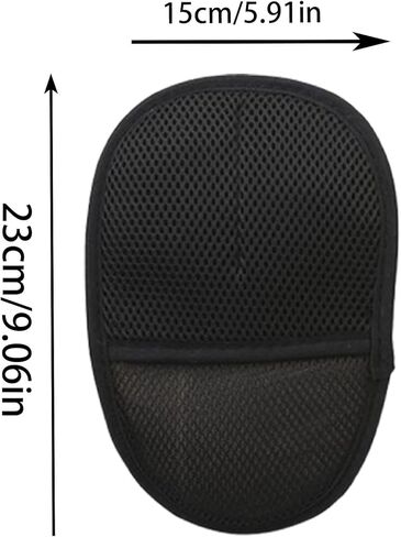 Car Wash Mitts Pad - Double Sided Car Wash Gloves | Thick Microfiber Washing Gloves | Professional Car Washing Sponge | Car Cleaning Mitt For Window Glass, Car, Home Appliances Furniture in Saudi Arabia