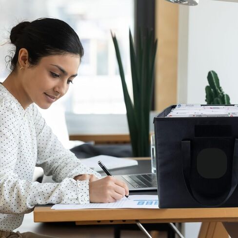 صندوق Nokbox الفارغ المضاد للحريق - حاوية ملفات ومستندات مقاومة للحريق ومقاومة للماء للتخطيط العقاري، والتحضير لحالات الطوارئ، والتنظيم الشخصي. in Kuwait