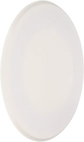5" WHITE Door Stop Wall Protector, Knob/Handle Guard - SMOOTH Round, Self-Adhesive in Saudi Arabia