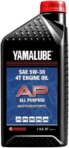 Yamaha Original OEM Yamalube LUB-05W30-AP-12 / 05W30 4T All Purpose Performance Mineral Oil - 1 Quart in Saudi Arabia