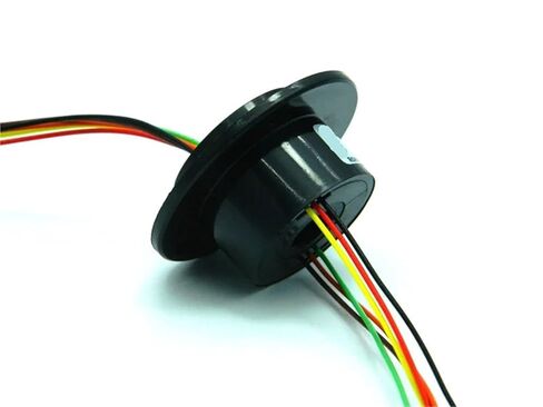 Mini Hole 10mm Hollow Slip Ring 6 Channels 2A Conductive Electric Slipring Rotary Joint Connector 240V AC/DC ZHT010-06A(1PCS) in Saudi Arabia
