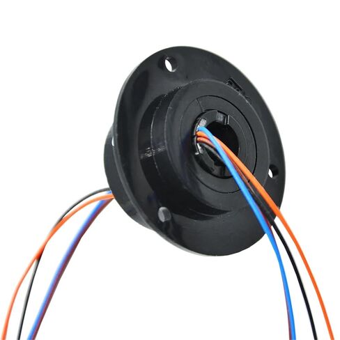10mm Mini Hole Hollow Slip Ring 4 Channels 2A Conductive Electric Slipring Rotary Joint Connector 240V AC/DC ZHT010-04A(1PCS) in Saudi Arabia