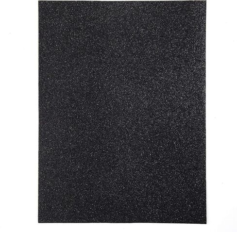 Black Glitter Foam Sheet, 9 x 12 inch, 2mm in Saudi Arabia