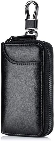 Leather Key Case, Key Case for Car Keys, Key Wallet, Key Holder, Key Bag, Key Chain, Small Wallet, Car Key Chain Bags for Men and Women in Saudi Arabia