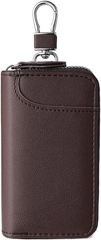 Leather Key Case, Key Case for Car Keys, Key Wallet, Key Holder, Key Bag, Key Chain, Small Wallet, Car Key Chain Bags for Men and Women in Saudi Arabia
