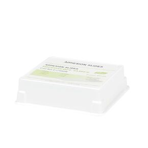 Jackson Global JAP092W Super White Cytology Adhesive Microscope Slides | Ground Edge | 45° Safety Corner | 25X75mm | White Frosted-(Pack of 72 PCS)
