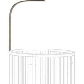 Stokke Sleepi Drape Rod, White - Made from Solid Beech Wood - Easy to Install & Clean - Compatible Sleepi Crib/Bed & Mini