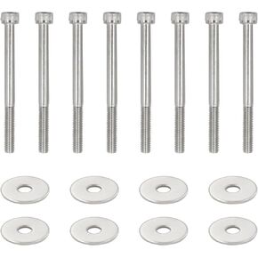 QGHAUC Stud Kit Bolts Valve Cover Stainless Steel Compatible For LSX LS1 LS2 LS3 LS6 LS7 4.8 5.3 6.0 6.2L