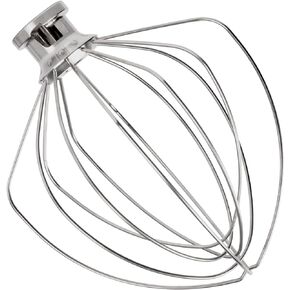 6-Wire Whip Attachment for KitchenAid 3.5 Quart Tilt-Head Stand Mixer KSM3311 and KSM3316, Egg Cream Stirrer, Cake Mayonnaise Whisk, 3.5-Qt Whisk Attachment Mixer Accessories