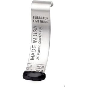 Pürblack® Pürscale for Shilajit - Patented Resin Measuring Tool with Spoon | Ensures Precise Dosing, Self-Dissolving, Time-Saving, Odor Neutralizing | Craft Pills Instantly for Immediate Consumption