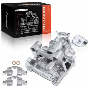 A-Premium Disc Brake Caliper Assembly with Bracket Compatible with Select Scion Models - xB 2008 2009 2010 2011 2012 2013 2014 2015 - Rear Right Passenger Side