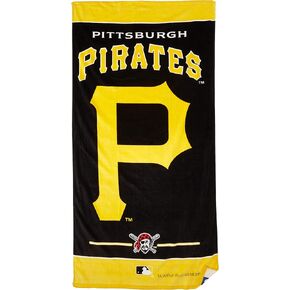 MLB Pittsburgh Pirates Fiber Beach Towel, 30 x 60-Inch in Kuwait