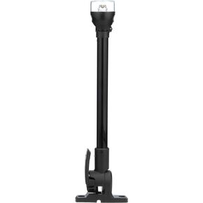 Attwood 5558-P12A7 All-Round LED Fold Down Navigation Light Black Base, 12-Inch