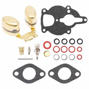 Anxingo LQ39 Carburetor Repair Kit Replacement for Wisconsin AEH AHH THD TJD VH4 VH4D Engine, 14019 Carburetor Rebuild Kit Replacement for Zenith 14020 12775 13733 14133 14147 Carburetor