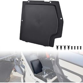 مجموعة غطاء البطارية SAUTVS لـ Can-Am Maverick X3، لوحة غطاء البطارية البلاستيكية السوداء لـ Can Am Maverick X3 MAX 2017-2024 جميع ملحقات الموديلات in Kuwait