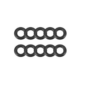 uxcell Nitrile Rubber O-Rings 8mm OD 4mm ID 2mm Width, Metric Sealing Gasket for Automotive Machine Plumbing, Pack of 12