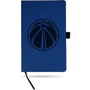 Rico Industries NBA Washington Wizards Laser-Engraved Color Notepad, 5.25 x 8.25-inches