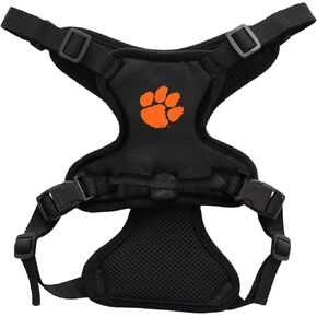 Littlearth Unisex-Adult NCAA Clemson Tigers Front Clip Pet Harness, Team Color, X-Large