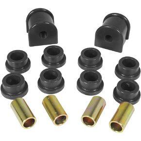 Prothane 1-1112-BL Black 13 mm Rear Sway Bar Bushing Kit for TJ