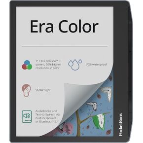 PocketBook Era Color E-Reader | Eye-Friendly 7'' E-Ink Kaleido 3 Touch-Screen | Audio-Book & E-Book Reader | Waterproof | Text-to-Speech Function | Built-in Speaker | WiFi & Bluetooth | Stormy Sea