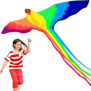 HENGDA KITE Phoenix Kite,for Kids and Adults,Easy to Fly,Excellent Fabric and Structure Design,The Pictures are Beautiful in high Definition,Suitable for Beginners