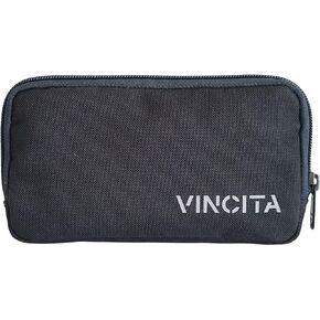 Vincita Essentials Case Tarpaulin - Cycling Wallet Made from Tough Water-Repellant Fabric -Storage Pouch - For Road Bike Cyclist to Store Spare Tubes, Keys, Cards and Phone