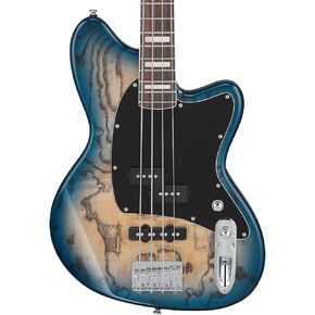 Ibanez Talman Bass Standard - Cosmic Blue Starburst
