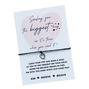 Hug bracelet | Sending you a hug when you need it gift | Pocket hug | Hug in the post gift