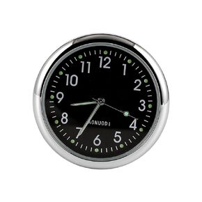 Stick-On Car Dashboard Mini Clock Tiny Vent Quartz Clock Auto Ornament Car Accessories for Cars SUV Home