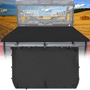 غطاء UTV Tonneau، غطاء سرير StarknightMT Cargo - متين، قابل للتعديل، مقاوم للماء، متوافق مع Polaris Ranger XP 1000/ Crew 2020-2023، Ranger XP 900/ Crew 2013-2019، Ranger XP 570/ Crew 2016