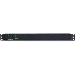 CyberPower PDU30BHVT12R Basic PDU, 200 – 230V/30A (Derated to 24A), 12 Outlets, 10ft Power Cord, 1U Rackmount