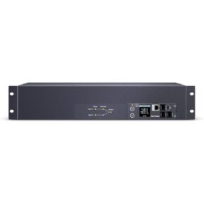 CyberPower PDU44003 Switched ATS PDU, 100-120V, 30A (Derated to 24A), 17 Outlets, 2U Rackmount