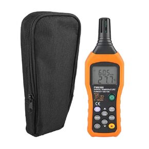 PM6508 High Precision Handheld LCD Digital Temperature Humidity Meter Thermometer Hygrometer for Home and Industrial Using 7.12.41.1in