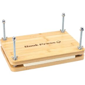 Wooden Book Press,Book Binding Press,Portable Bookbinding Supplies,Book Press Bookbinding is Easy to Assemble